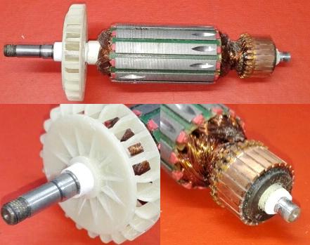 Якорь SPARKY 1050, 1200 вал-8мм бочка-35мм дл.168мм 152661    неор 771