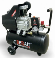 Компрессор 24л BRAIT КМ-1500/24   1,5кВт; 240л/м; 8bar;