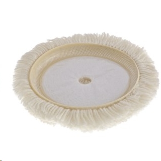 Насадка полировальная  ф180мм, Matrix липучка,овчина   75958