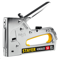 Степлер STAYER мебельный, стальной, тип 53: 6-14мм, тип 300:10-15мм, 31519