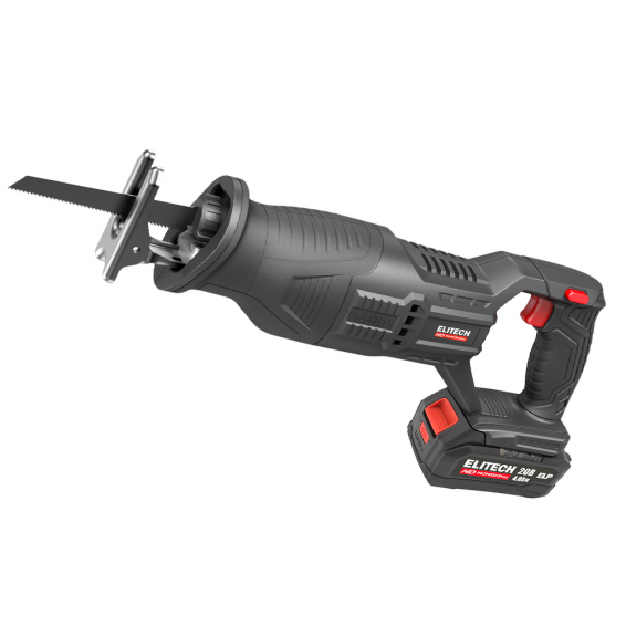 Сабельная пила аккум. ELITECH HD SSC 2028BL (20В, 1*4Ач, 0-2800 об.мин, пропил 115мм)