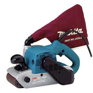 Ленточная шлифмашина MAKITA 9403 1200вт 100*610мм 500м/мин.шнур5м. 5,7кг.