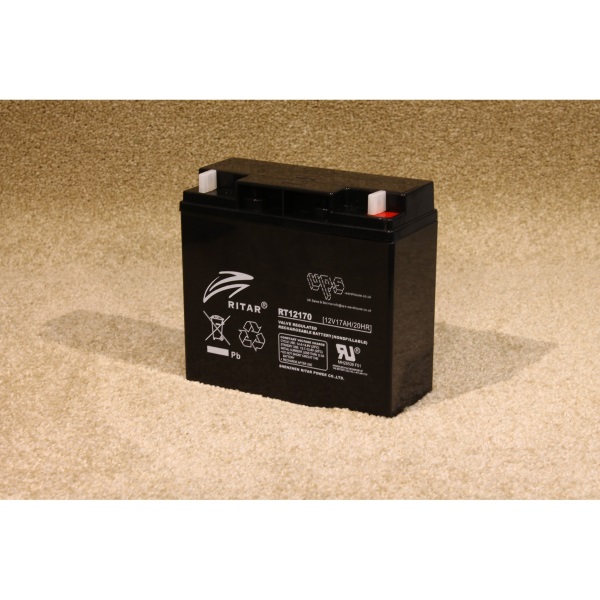 Аккумулятор 12в 17а/ч. TOTAL TT TG-9600E