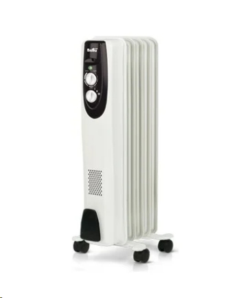 Радиатор масляный 1,0кВт Ballu Classic BOH/CL-05WRN 1000 (5 секций) S-15м²