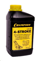 Масло 4-х тактный SAE 30 CHAMPION минеральное API SL/CF 1л 952852