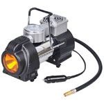 Компрессор автомобильный STURM MC8835 12 V, 10 А, давление 150 psi, 35 л/мин, манометр, 3 насадки в