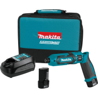 Отвертка аккумуляторная MAKITA TD022DSE уд, 7.2В,2х1АчLi-ion,2450об/м,25Нм,6-ти гран",0.56кг,сумка,п