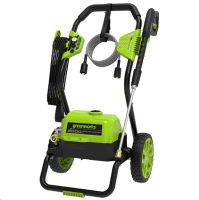 Мойка Greenworks GPW2000 высокого давления электрическая 1800 Вт 420л/ч, 140бар шланг 7,6м 5106707