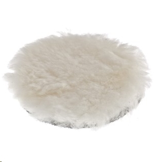 Диск полировальный 'под липучку', 180мм, шерсть Длинный ворс Matrix 75954