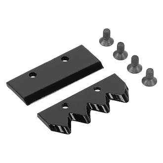 Нож шнека для грунта ER-200, диаметр 200мм, комплект 2 шт Denzel 56017