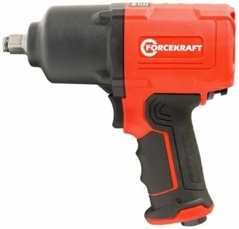 Пневмогайковерт 1/2" 1450Нм, Twin Hammer 7000 об/мин,6.3bar,198 л/мин,вес 2кг) FORCEKRAFT F-82549