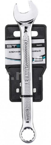 Ключ 14мм комбинированный, CrV, антислип//15211 15158