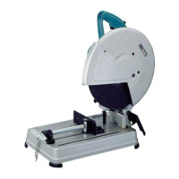 Пила монтажная отрезная MAKITA 2414 NB 355мм, 2000Вт, 3800об/мин, 3положения