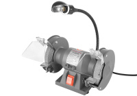 Точило 125мм ЭНЕРГОМАШ ТС-6012Л  (250 W, 125мм,подсветка)