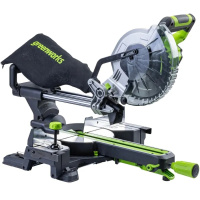 Пила торцовочная Greenworks GD24MS216 (24v.216*30.тен. рез, пл.пуск, рез 65мм)