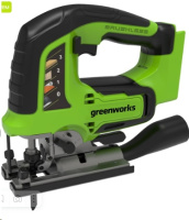 Лобзик Greenworks GD24JS 24V, аккумуляторный бесщеточный, без АКБ и ЗУ 3601407