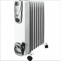 Радиатор масляный 1.5кВт, 7секций FEST OFR1507F +вентилятор
