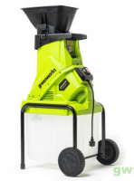 Измельчитель веток электрический Greenworks 220В, 2800Вт с контейнером 2208007