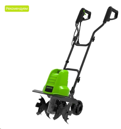 Культиватор электрический Greenworks GTL1520 220В, 1500Вт, ширина 40см глубина 20см
