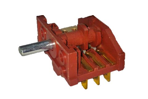 Переключатель электроплиты 5 контактов (до 6Kw тепл-я пушка эл-я) 315(5)