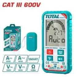 Мультиметр цифровой TOTAL 600V (напряжние, сопротивление, ток, емкость) ,звуковая и световая сигнали