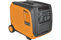 Генератор инверторный 3,5/4,0кВт CARVER  PPG -4500IS 220/12В,  2 розетки,USB, дисплей,колеса