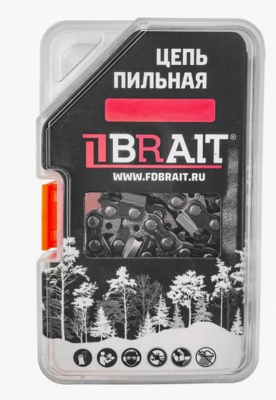 Цепь 64*3,25 * 1,5 RS №1 PRO НЕМЕЦкая сталь (ФУТЛЯР) NEW DESIGN N1CP1,5-64-0,325-16 NEW DESIGN №1