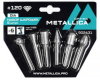 Набор шарошек алмазных METALLICA Optima #120, L=60 мм, 6 шт, по плитке, камню, бетону