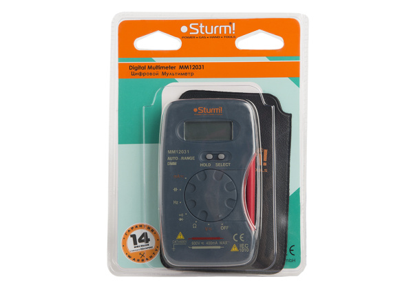 Мультиметр STURM  MM-12031