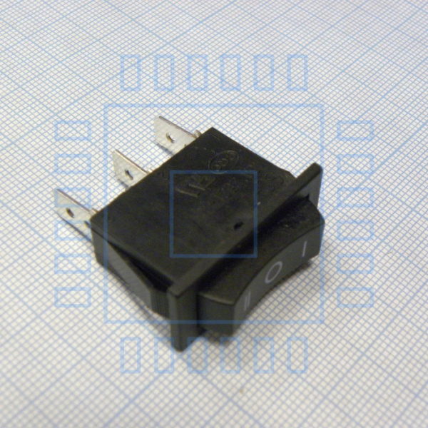 Кнопка DS SC-7 ON-OFF-ON черн  (в пуско-зарядниках)