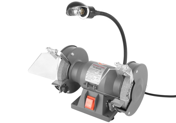Точило 125мм ЭНЕРГОМАШ ТС-6012Л  (250 W, 125мм,подсветка)