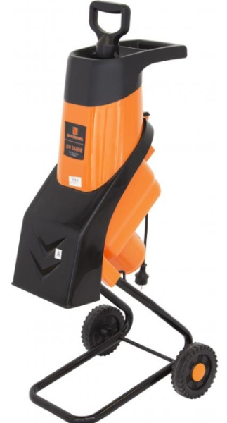 Измельчитель веток электрический CARVER SH 2400E 2400 Вт; нож 4000об/мин,до 38мм,колеса 01.005.00010