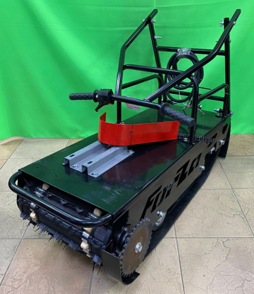 Мотобуксировщик 380мм + двигатель 7 л.с. ПАРМА вал 20мм(готовый комплект)