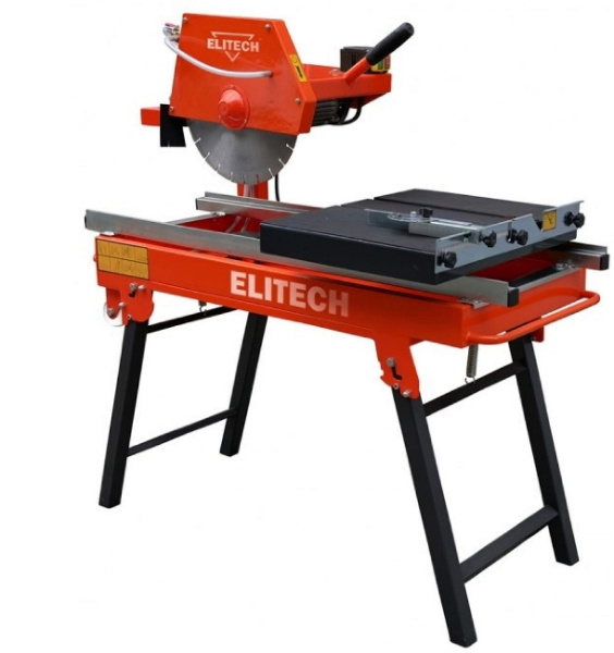 Станок камнерезный ELITECH СК 400/90Р 2000Вт,2800об/м,диск-ф400х25.4мм,каретка 900мм,рез-110/70мм,83