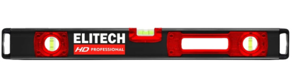 Уровень 1200мм ELITECH HD 320305 (120см, 0,5 мм/м, неодимовые магниты)