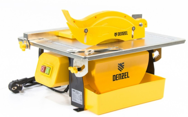 Плиткорез электрический Denzel TCD 180 C - 1 , 600 Вт, диск 180х2,2x22.2 96505