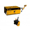 Снегоуборщик аккумуляторный DEKO ST40V, 2*4.0Ач, 2*ЗУ, ширина/высота ковша: 25,4/16 см, 063-4442