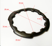 Стопорное кольцо Вихрь П-1600К-М 	61/85/495