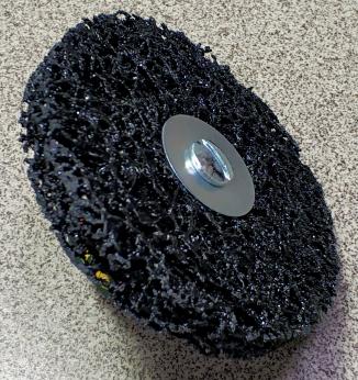 Диск зачистной полимерный CNS со штифтом, колесо 100мм 38636