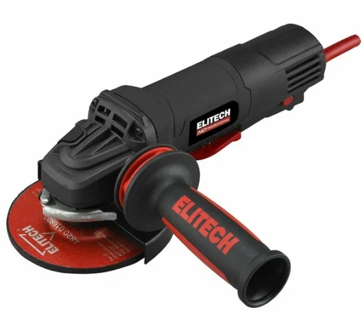 УШМ ELITECH HD AG 1212E(1200Вт, 4000-11000 об/мин, пл.пуск, эл.поддержка оборотов)
