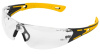 Очки защитные с дужками прозрачные поликарбонатные 2х комп.дужки Denzel 89191