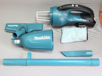 Пылесос MAKITA DCL181FZ ак,18В,Li-ion,1300л/м,36мбар,0.65л,1.2кг,кор,2 скор, подсв,б/акк и зар устр