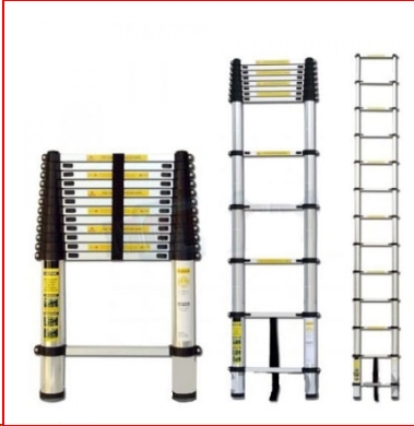 Лестница телескопическая 1х7ступеней МИ 2.0м .