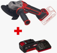 УШМ аккумуляторная Einhell PXC TP-AG 18/125 CE Q Li + 1 акк 4Ач + ЗУ 3А 4431155SET