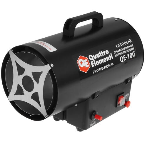 Пушка газовая 10кВт QUATTRO ELEMENTI QE-10G (10кВт, 290 м.куб/ч, 3,8кг) 911-536