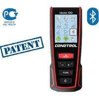 Дальномер CONDTROL Vector 60 лазерный 0,05–60м, ±1,5мм, Bluetooth, 1-4-104