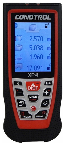 Дальномер CONDTROL XP4, лазерный 100m , Кол-во точек начала отсчета: 4, Встроенный прицел, 1-4-085
