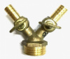 Тройник выход-2крана 1/2Н*8*8мм 010411(114)