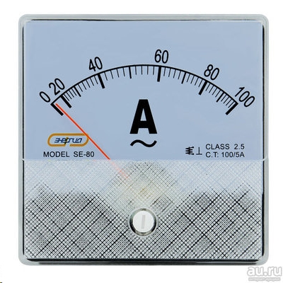 Амперметр SE-80 1000А/5А Переменка ЭНЕРГИЯ