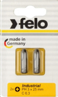 Бита PH3*25мм Felo Industrial (2шт.) 02203036